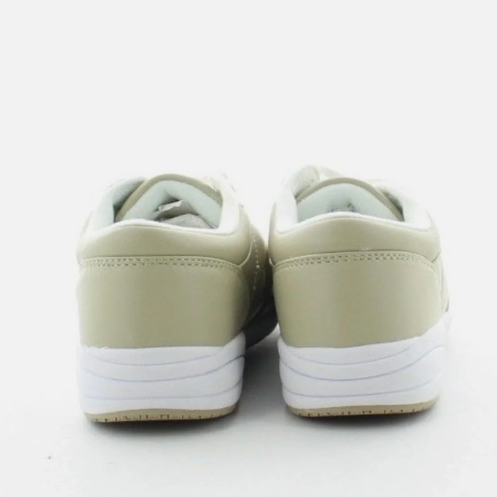 Propet Washable Walker Women's Beige Leather Shoes W3840 US Size 7.5 Comfort